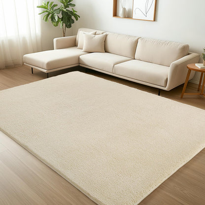 Sour Lemon Kurzflor Teppich Wohnzimmer Grau 200x300 – Waschbar