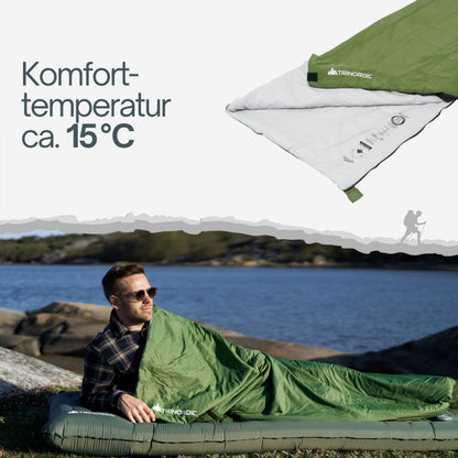 Trinordic Deckenschlafsack 700 g – ultraleichter Sommerschlafsack