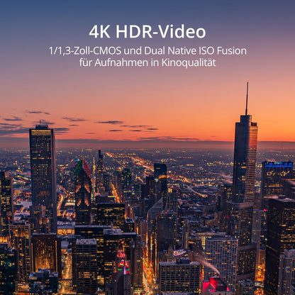 DJI Mini 3 Fly More Combo (DJI RC) – Drohne mit 4K-HDR-Kamera