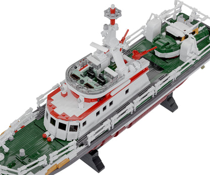 BlueBrixx Pro Seenotrettungskreuzer DGzRS Klemmbaustein-Set