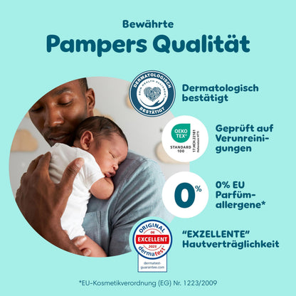 Pampers Premium Protection Windeln Grösse 4, 9–14 kg, 186 Stück