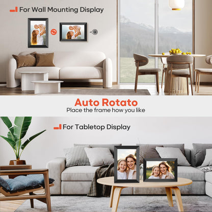 Frameo WLAN Digitaler Bilderrahmen 10.1 Zoll – 2er-Pack, 32GB