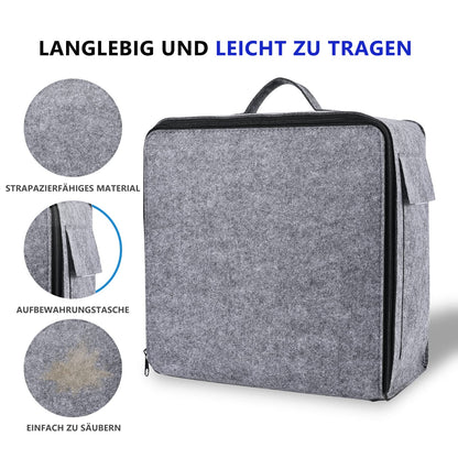 Yrangee Blockiermatten Set, 9 Spannmatten mit Raster für Stricken