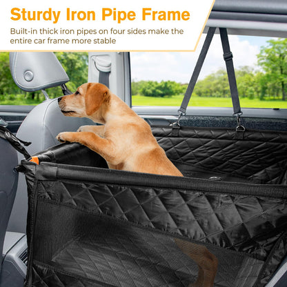 pecute Extra Stabiler Hunde Autositz für grosse Hunde – Schwarz