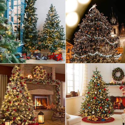 Avoalre 2000er LEDs Cluster Lichterkette 50m Aussen – Warmweiss