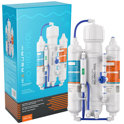 Measury Umkehrosmoseanlage Aquarium, 190 L/Tag, dreistufig