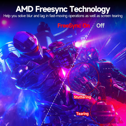 Gawfolk 32 Zoll Curved Gaming Monitor - 180Hz Full HD