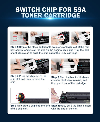 HALLOLUX Kompatible HP 219X Tonerpatronen Set – Multipack