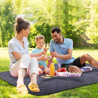 REDCAMP Campingdecke mit Sherpa-Futter, wasserdicht, 200 x 150 cm