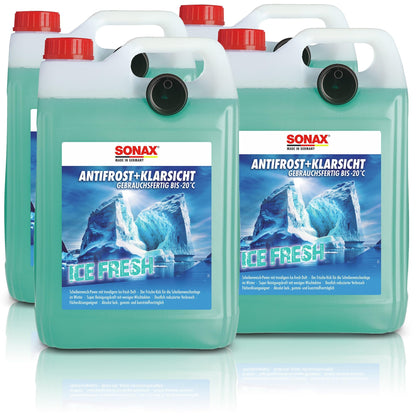 SONAX AntiFrost&KlarSicht 01335410 Scheibenreiniger -20° Ice Fresh 20L