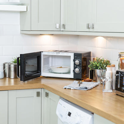 Russell Hobbs RHM1731B Inspire Solo-Mikrowelle, 17 L, 700 W, schwarz
