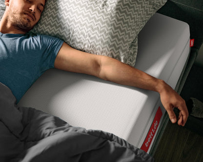 bett1 BODYGUARD Anti-Kartell-Matratze Weich 90x200, 2in1-Liegehärten