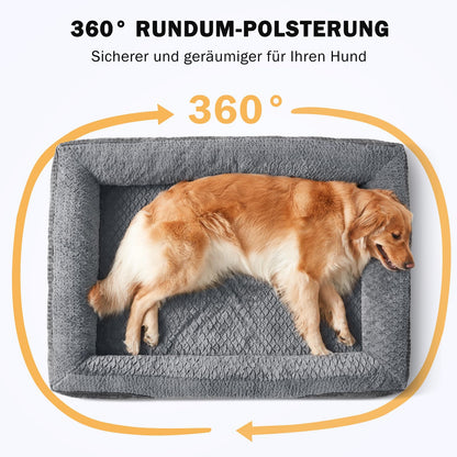 FURTIME Orthopädisches Hundebett Memory Foam - XL Grosse Hunde