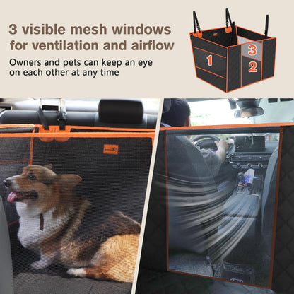 pecute Hunde Autositz XL für Grosse Hunde 70x61x55 cm