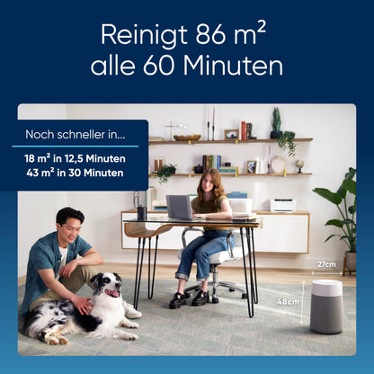 BLUEAIR Blue Pure 511i Max Smarter, leiser Luftreiniger