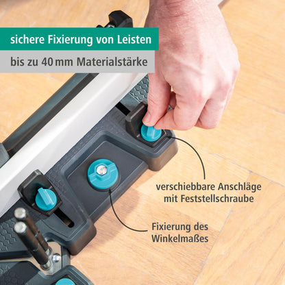 wolfcraft 2-in-1 Schmiege & Gehrungsschneidlade PRO - 6956000