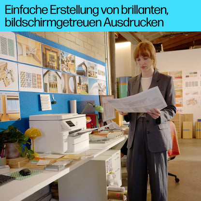 HP OfficeJet Pro 9730e A3-Multifunktionsdrucker – Grau-Weiss