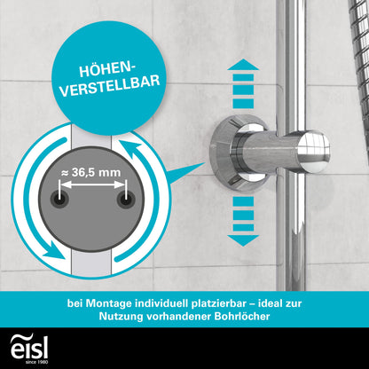 EISL EASY DELUXE Duschset – Regendusche 300x300mm ohne Armatur