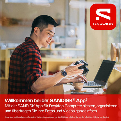 SanDisk Extreme PRO SD UHS-I Speicherkarte 64 GB, 200 MB/s