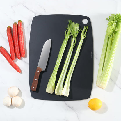 BESTCOOK Holzfaser Schneidebretter 2er-Set - spülmaschinenfest