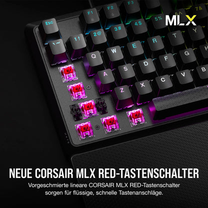 Corsair K70 CORE RGB Mechanische Gaming-Tastatur - QWERTZ DE Schwarz