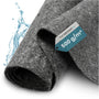 TeichVision Teichvlies 500 g/m², 15 x 2 m, Poolunterlage grau, Vliesrolle aus Polypropylen