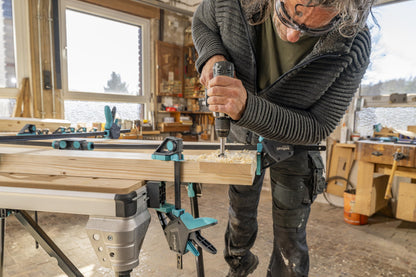 wolfcraft 2 Einhandzwingen PRO ERGO - 700 mm - 8677060