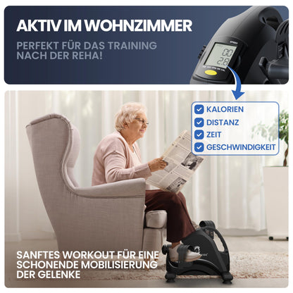 HELDENWERK Pedaltrainer Basic Set – Arm- & Beintrainer Senioren