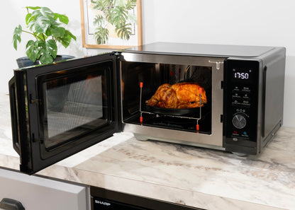 Sharp RCA271TB 5-in-1 Mikrowelle Airfry Konvektion – Schwarz