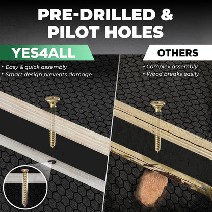 Yes4All CFL8 3in1 Plyo Box aus Holz – 40.6x35.5x30.4 cm