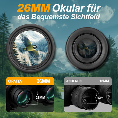 Opaita Fernglas 20x52 HD mit FMC-Objektiven und BAK-4-Prismen