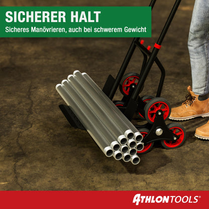 ATHLON TOOLS Treppensteiger-Sackkarre klappbar 150 kg Stahl