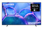 Samsung Crystal UHD 4K U7099F LED Fernseher 65 Zoll. Schwarzer, flacher Bildschirm zeigt 4K-Inhalte für Heimkino.
