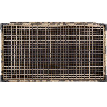 tectake® Aluminium Polyrattan Gartenbox 750L - Natur