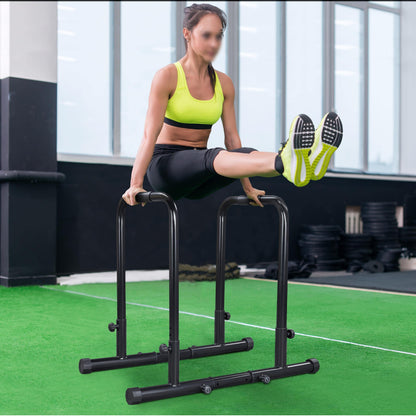 Yaheetech Dip Station Parallettes Calisthenics, höhenverstellbar