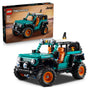 LEGO Technic Jeep Wrangler Rubicon Geländewagen Bauset 42227, Modellauto mit Surfbrett und Gummiente