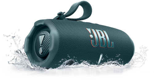 JBL Charge 6 Bluetooth-Lautsprecher, IP68 wasserdicht, Blau