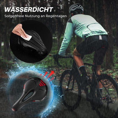 YOUNGDO Gel Velosattel, ergonomisch, atmungsaktiv, wasserdicht