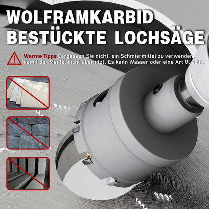 METOTY TCT Hartmetall Lochsäge Set 19-teilig Metall