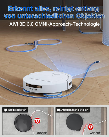 ECOVACS DEEBOT T50 PRO Omni Saugroboter - Wischfunktion