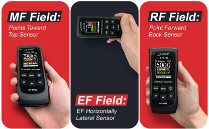 LATNEX AF-5000 5G EMF-Messgerät mit Kalibrierzertifikat