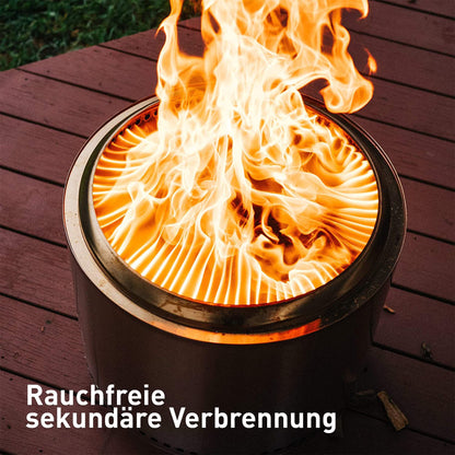 Solo Stove Ranger 1.0 Feuerschale – Rauchfrei Edelstahl Outdoor