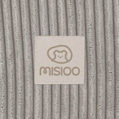 MISIOO Bällebad für Kinder – Schaumstoff 90x30cm mit 200 Bällen