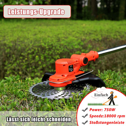 Akku Rasentrimmer Makita-kompatibel Bürstenlos – 5 Klingen, Blau