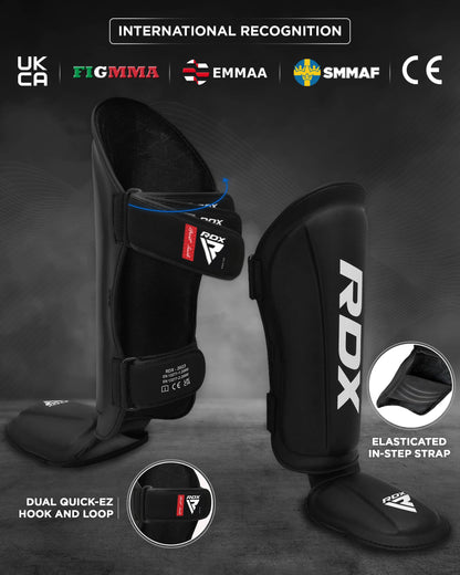 RDX Schienbeinschoner Kickboxen Muay Thai aus Maya Hide Leder