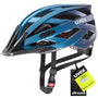 uvex i-vo cc Allround-Helm deep space matt 52-57 cm mit Belüftungsöffnungen und verstellbarem Gurtband
