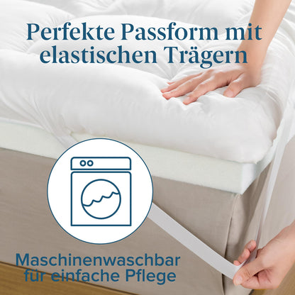Zinus Matratzen Topper Memory-Schaum - 140x200 cm 10 cm mittel