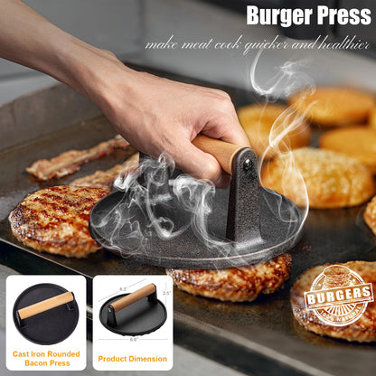 Grilliance Grillspachtel Set 27-teilig, Edelstahl Plancha Zubehör