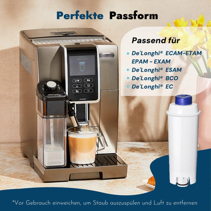 Mutital Wasserfilter für De'Longhi Kaffeevollautomaten, 12er-Pack