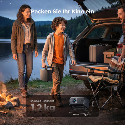 TOPTRO TP3 Smart Beamer Full HD mit Google TV und Autofokus